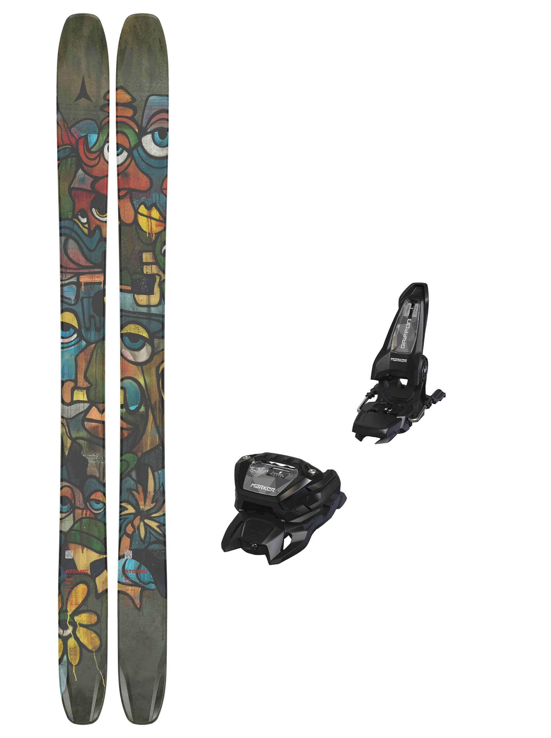 Atomic Bent 110 med Marker Griffon 13 Unisex