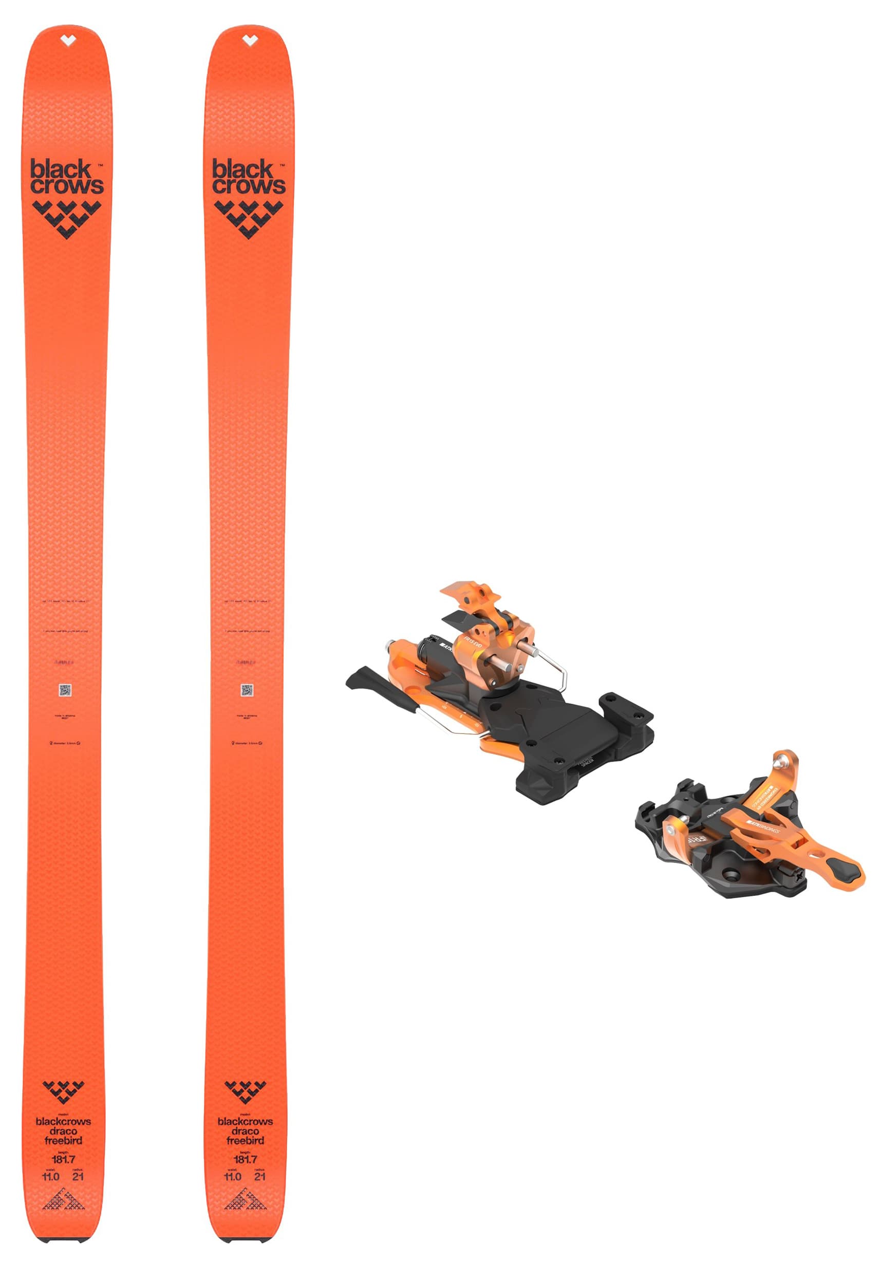Black Crows Draco Freebird med ATK Freeraider 15 EVO Unisex