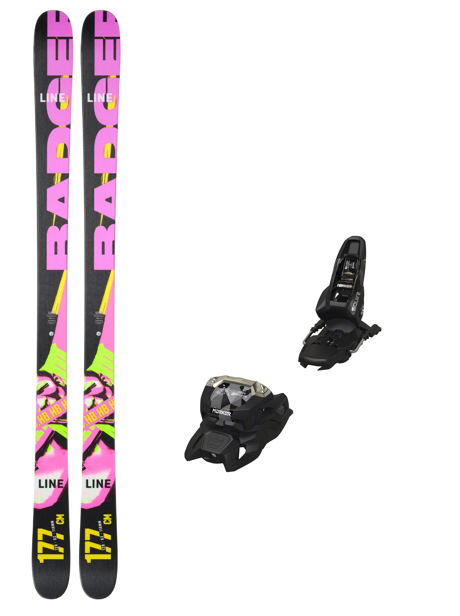 Line Honey Badger med Marker Squire 11 Unisex