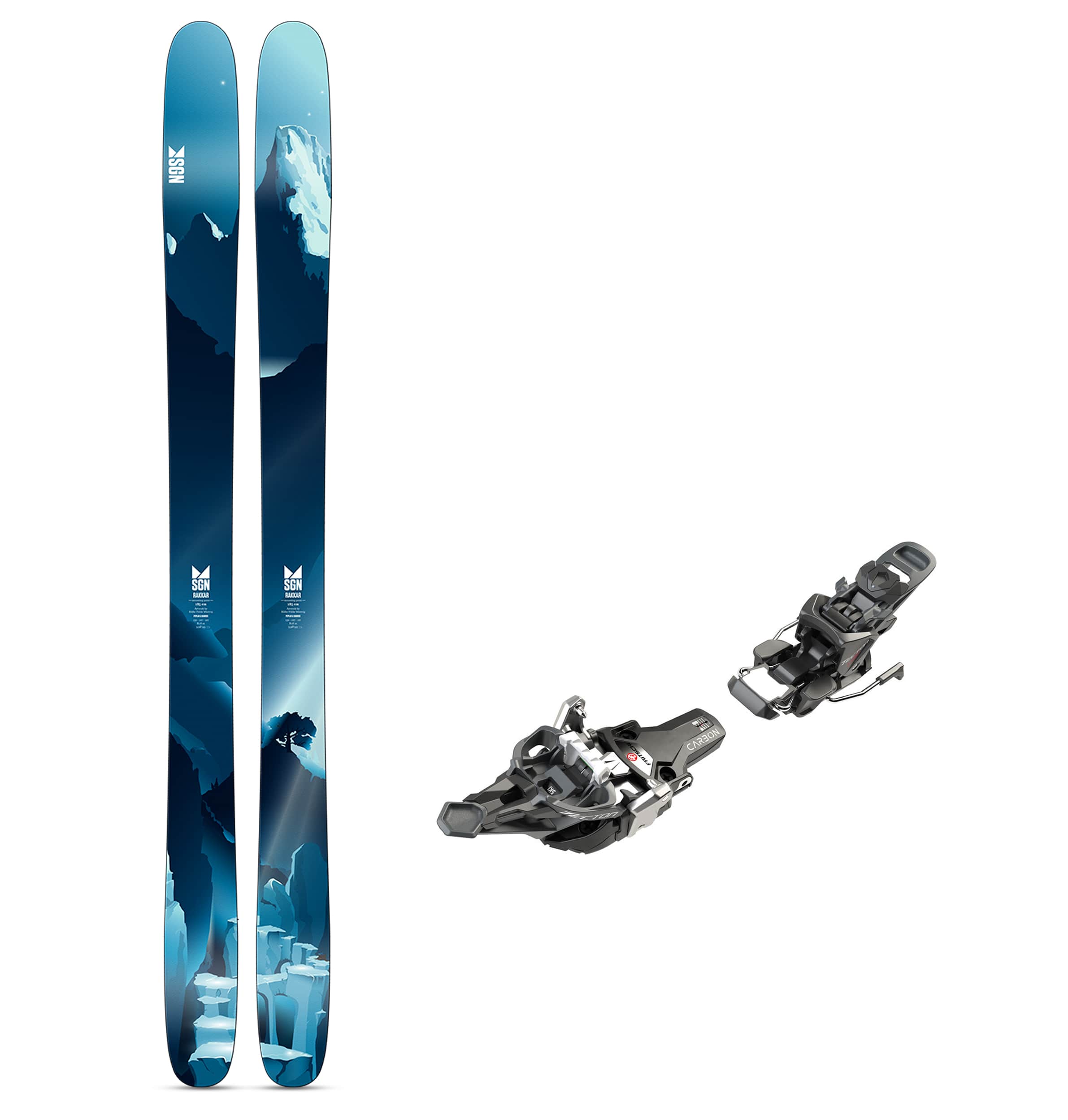 SGNskis Rakkar med Fritchi Tecton 13 Unisex