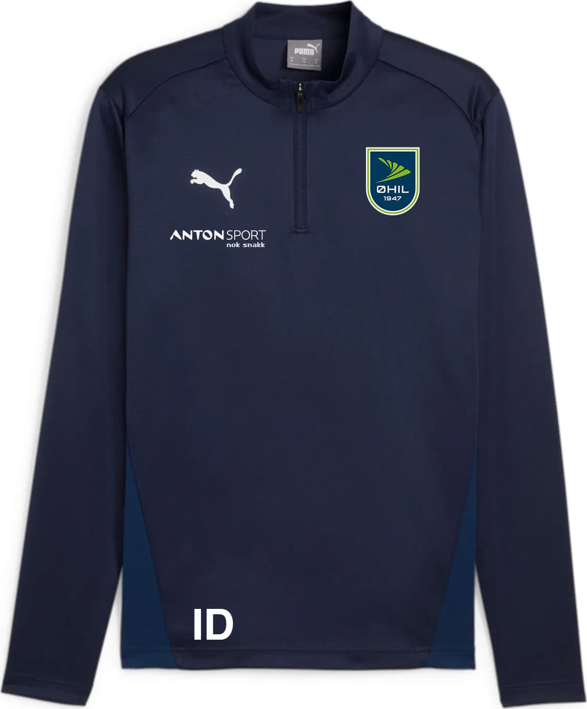 Puma ØHIL teamGOAL Training 1/4 Zip Top med Trykk Unisex