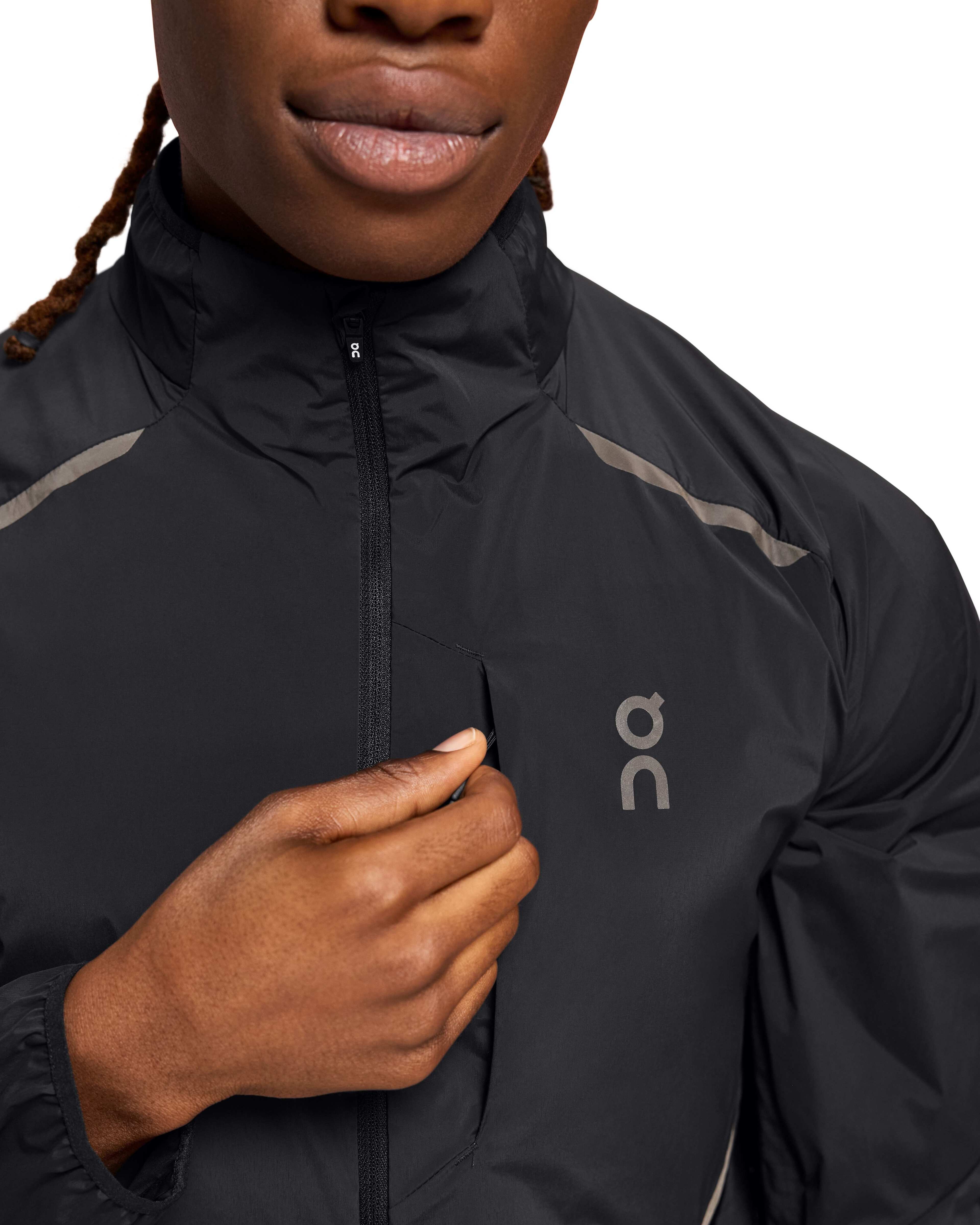 On Weather Jacket XL　ブラック/グレー Men's Climate Jacket | Black | On United States