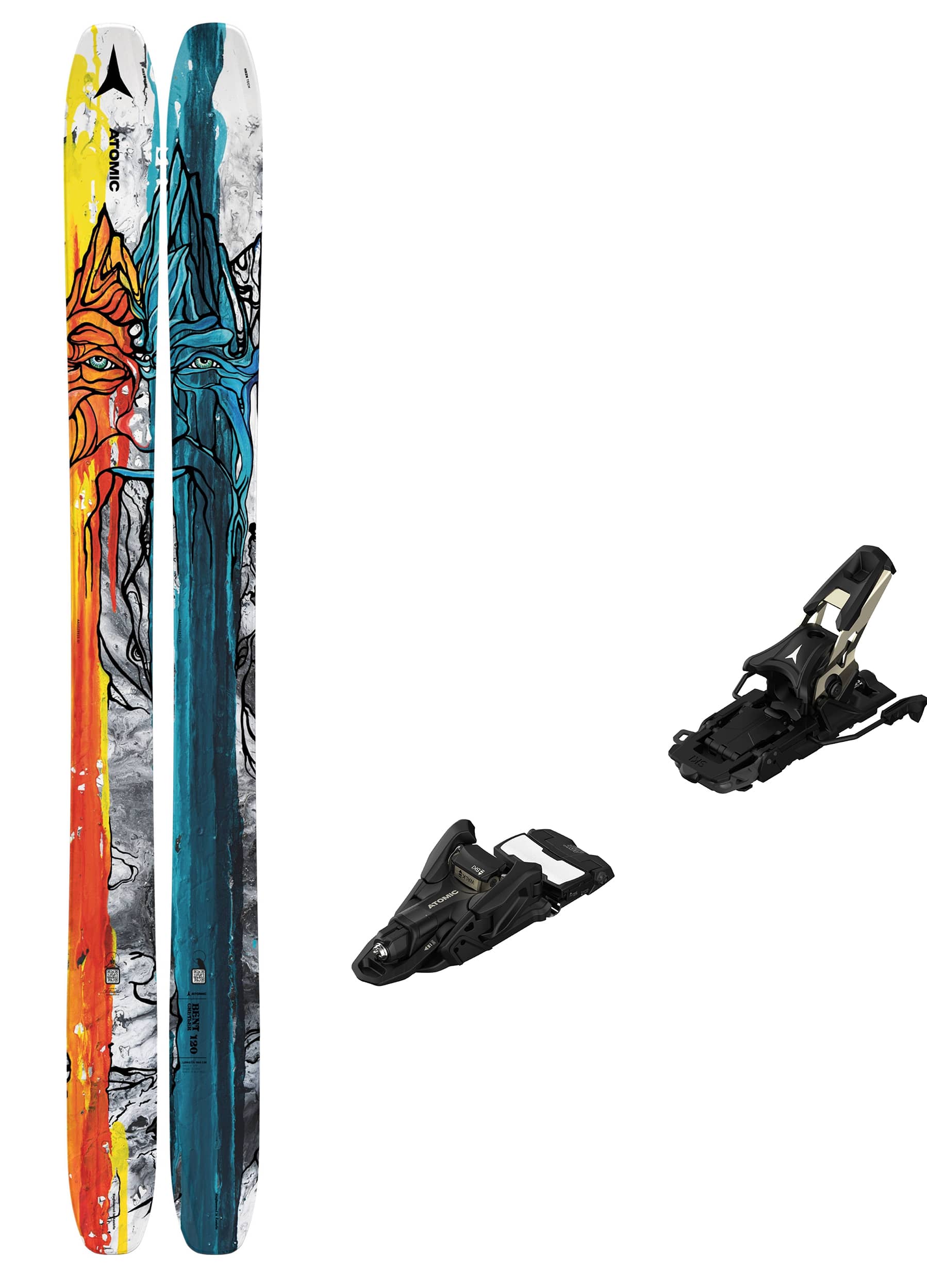 Atomic Bent Chetler 120 med Atomic Shift 13 MN Unisex