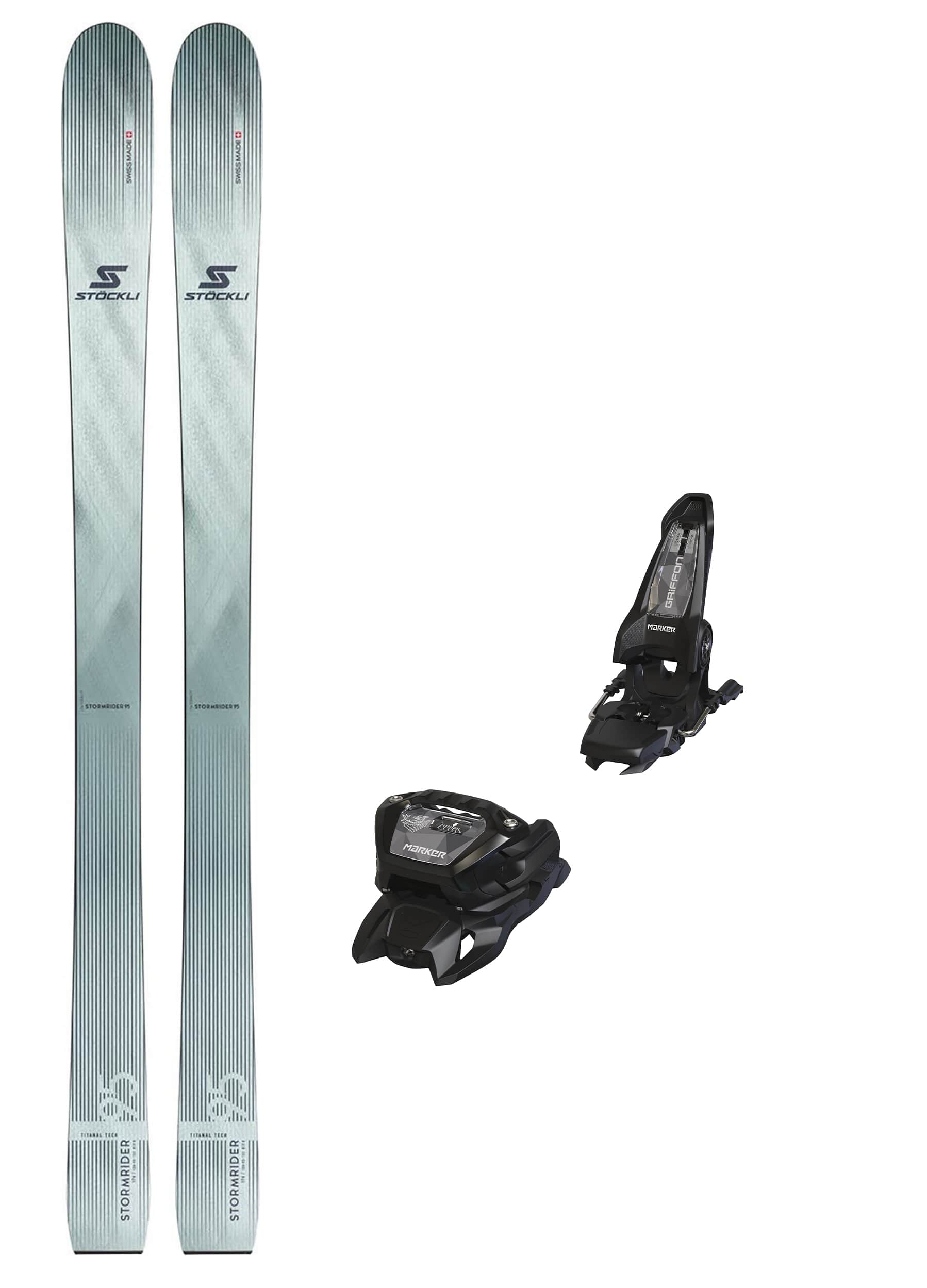 Stöckli Stormrider 95 med Marker Griffon 13 Unisex