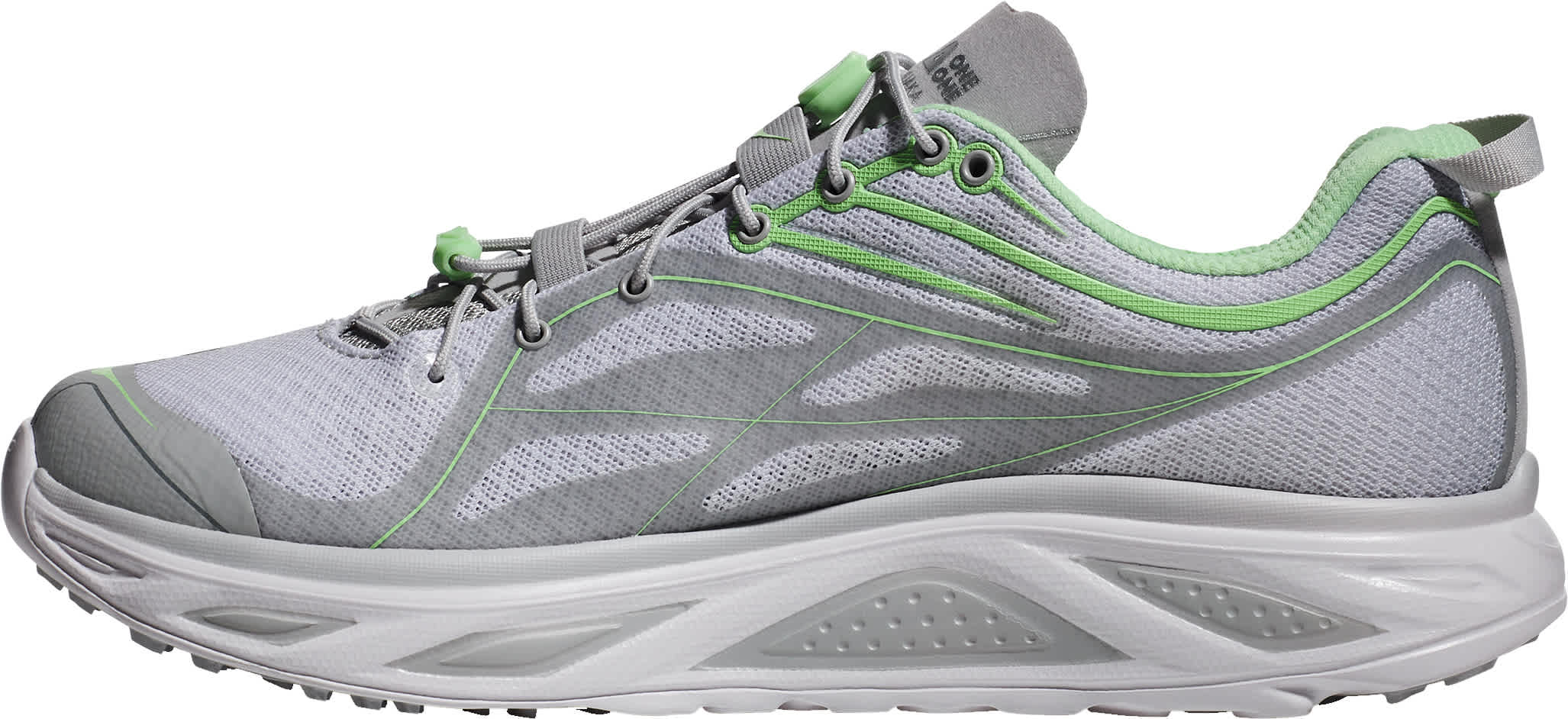 NWT Hoka Huaka Origins Unisex Shoes Running Sneakers Grey Green Quick Lace HOKA Men main image 2
