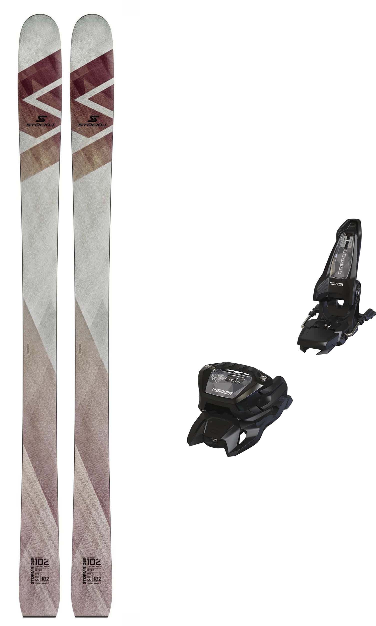 Stöckli Stormrider 102 med Marker Griffon 13 Unisex