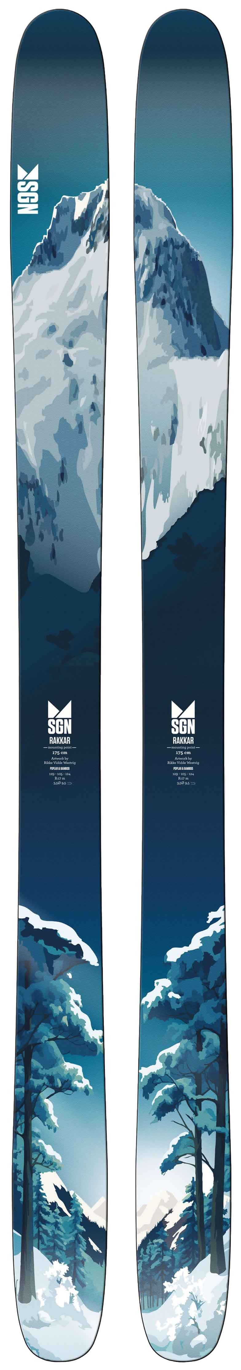 SGNskis Rakkar med Marker Griffon 13 Unisex
