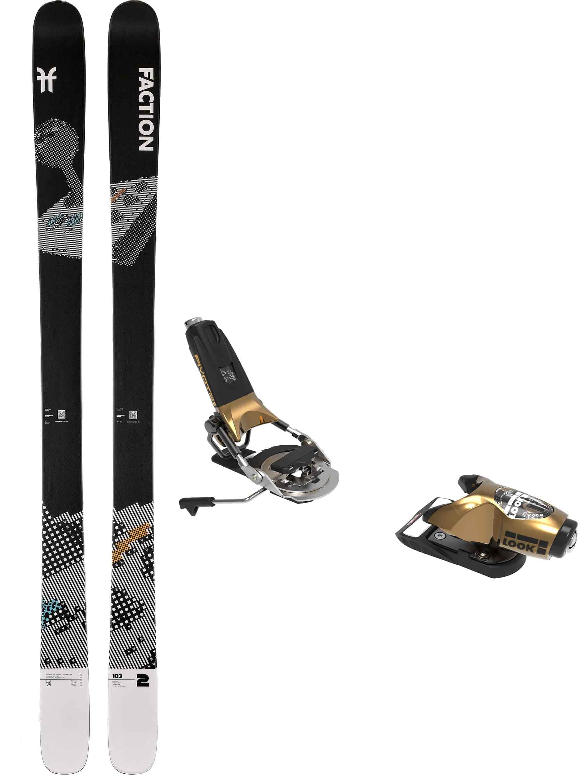 Faction Prodigy 2 med Look Pivot 15 Unisex