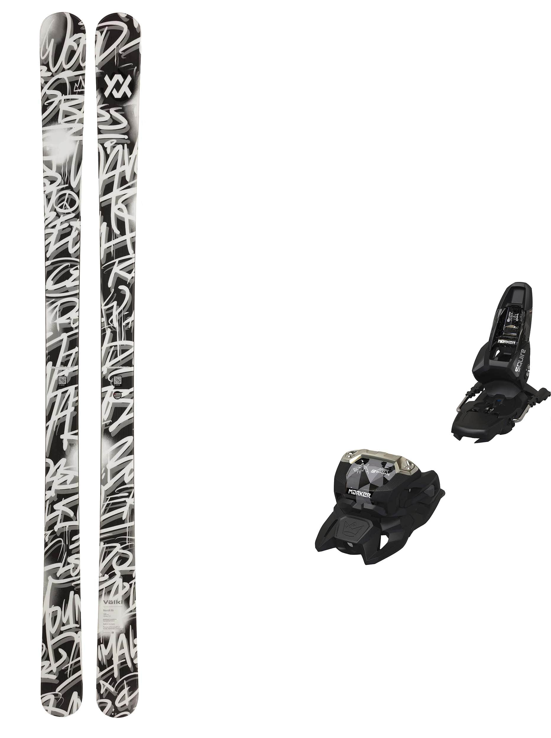 Völkl Revolt 86 med Marker Squire 11 90mm Unisex