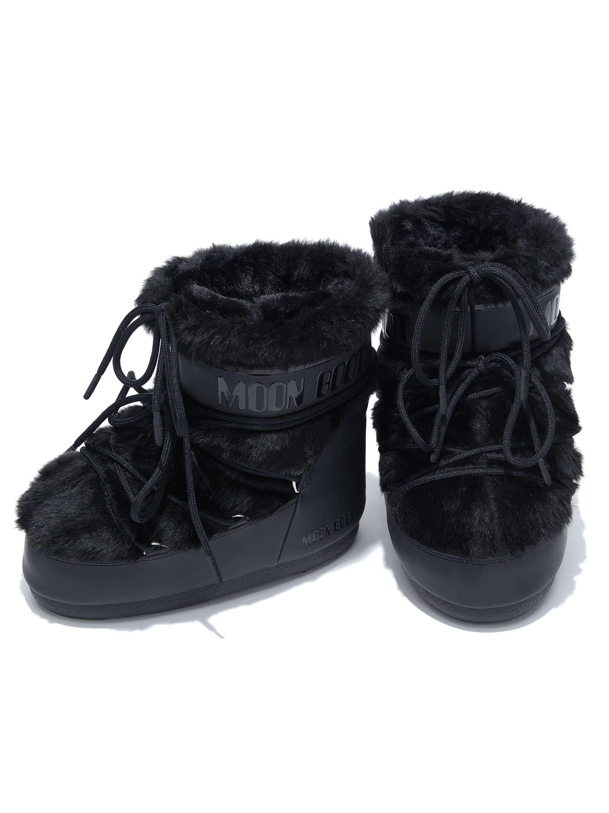 Moon Boot Icon Low Faux-Fur Boots Unisex