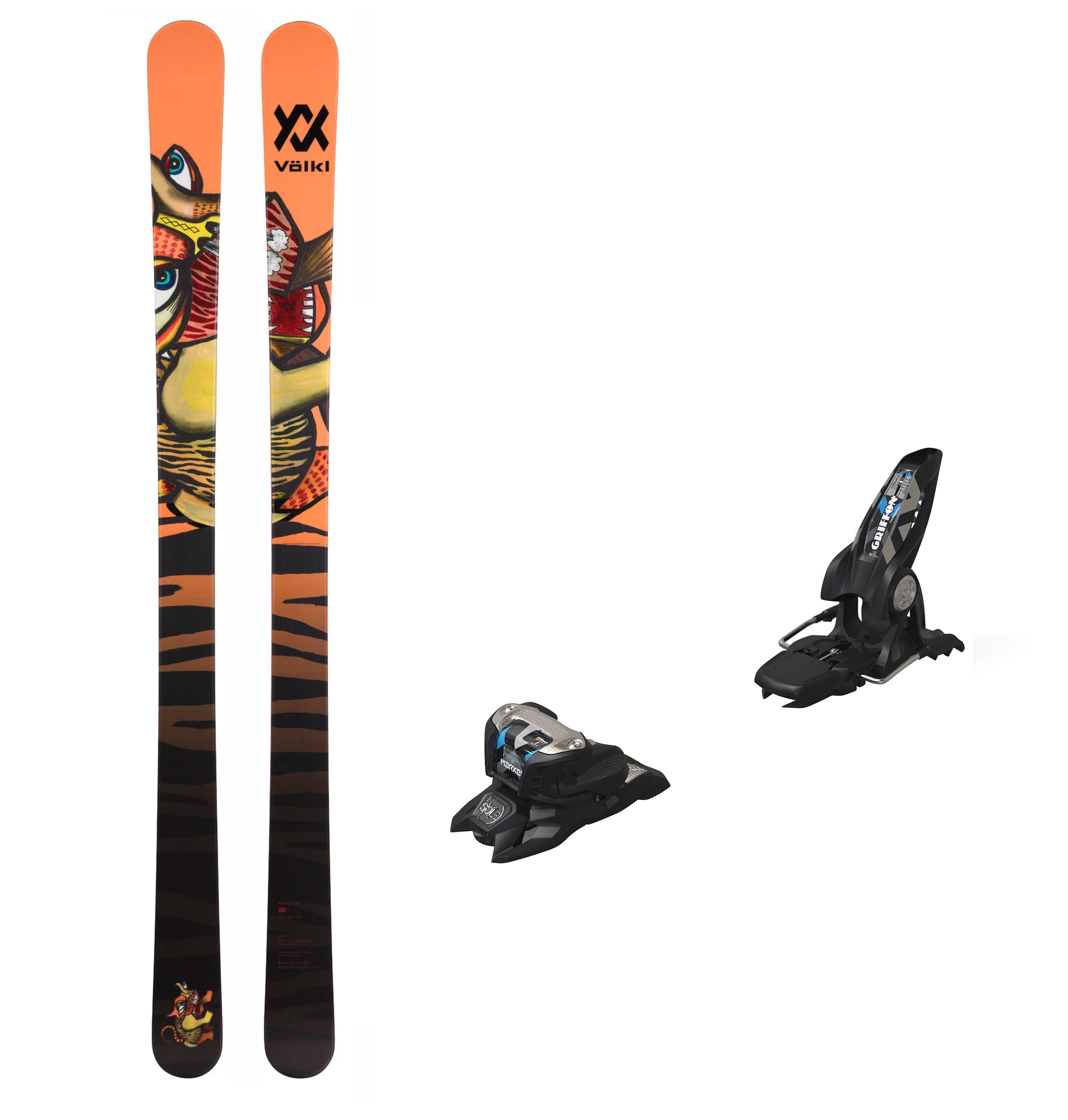 VOLKL REVOLT95 173cm マーカー GRIFFON 13 Völkl Revolt 95 med Marker Griffon 13 ID Unisex