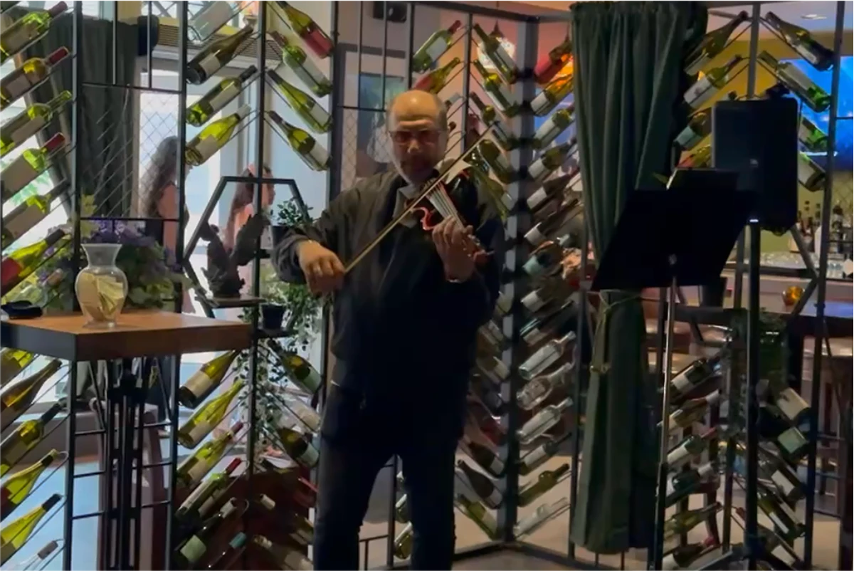 Rafael Javadov on stage