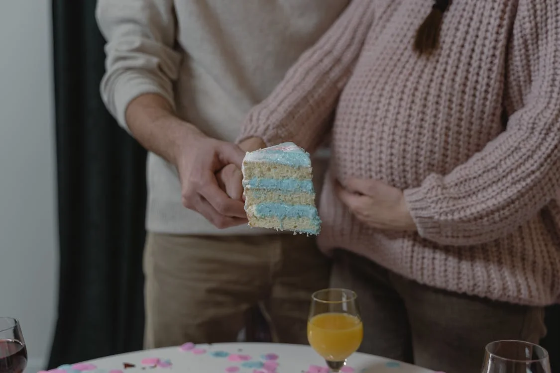 Guests enjoying baby shower