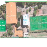 Terrain Tennis Padel Club Barcarès à Perpignan