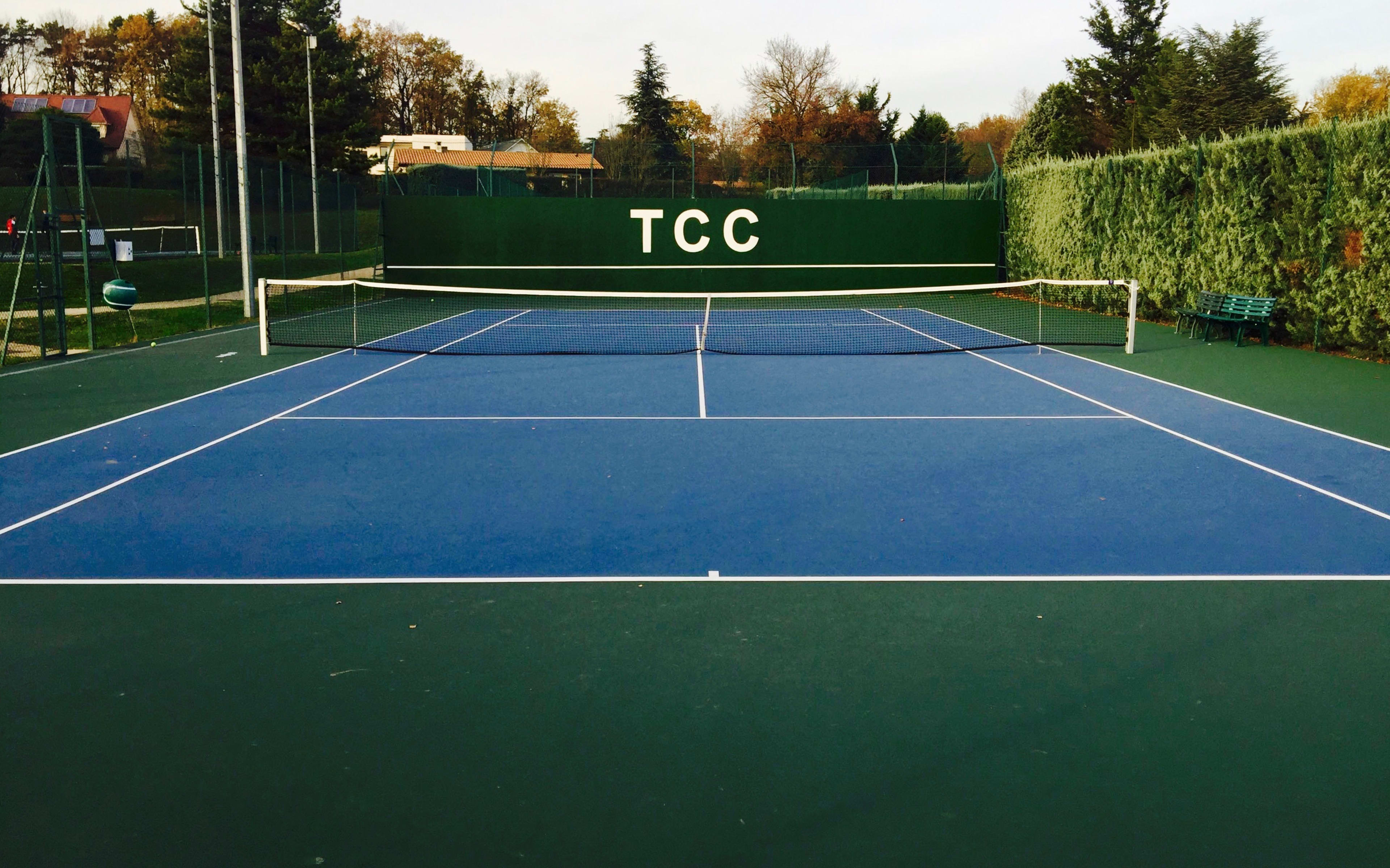 Terrain Tennis Club Charbonnières à Pierre-Bénite 69-FR