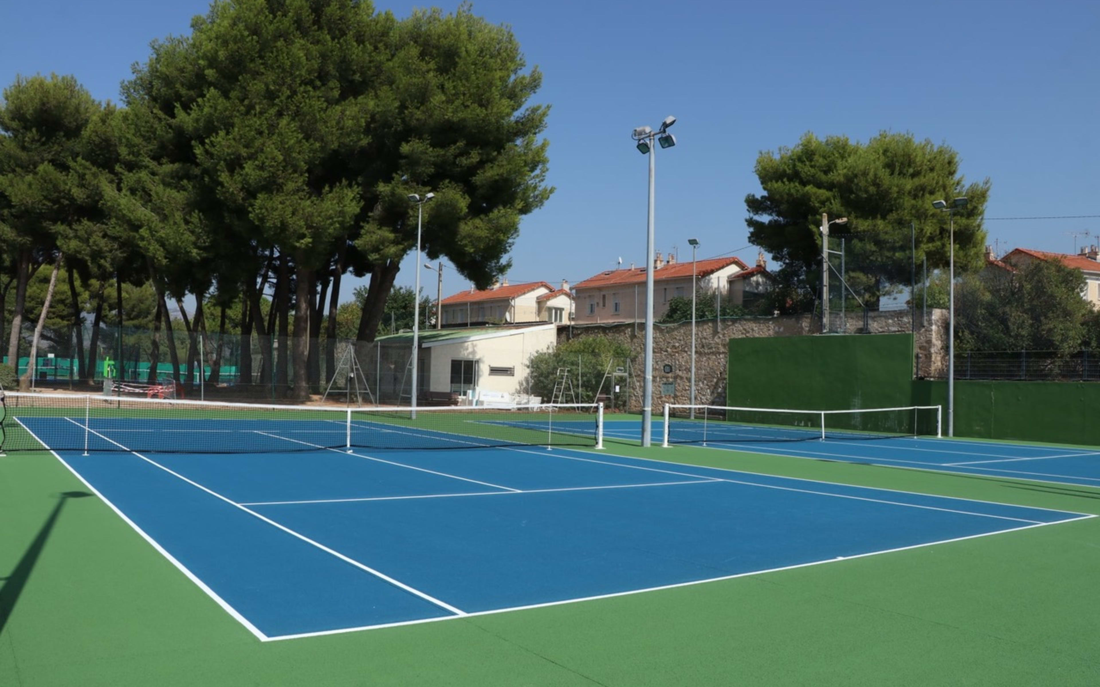 Terrain Tennis Club Allaudien à Bouc-Bel-Air