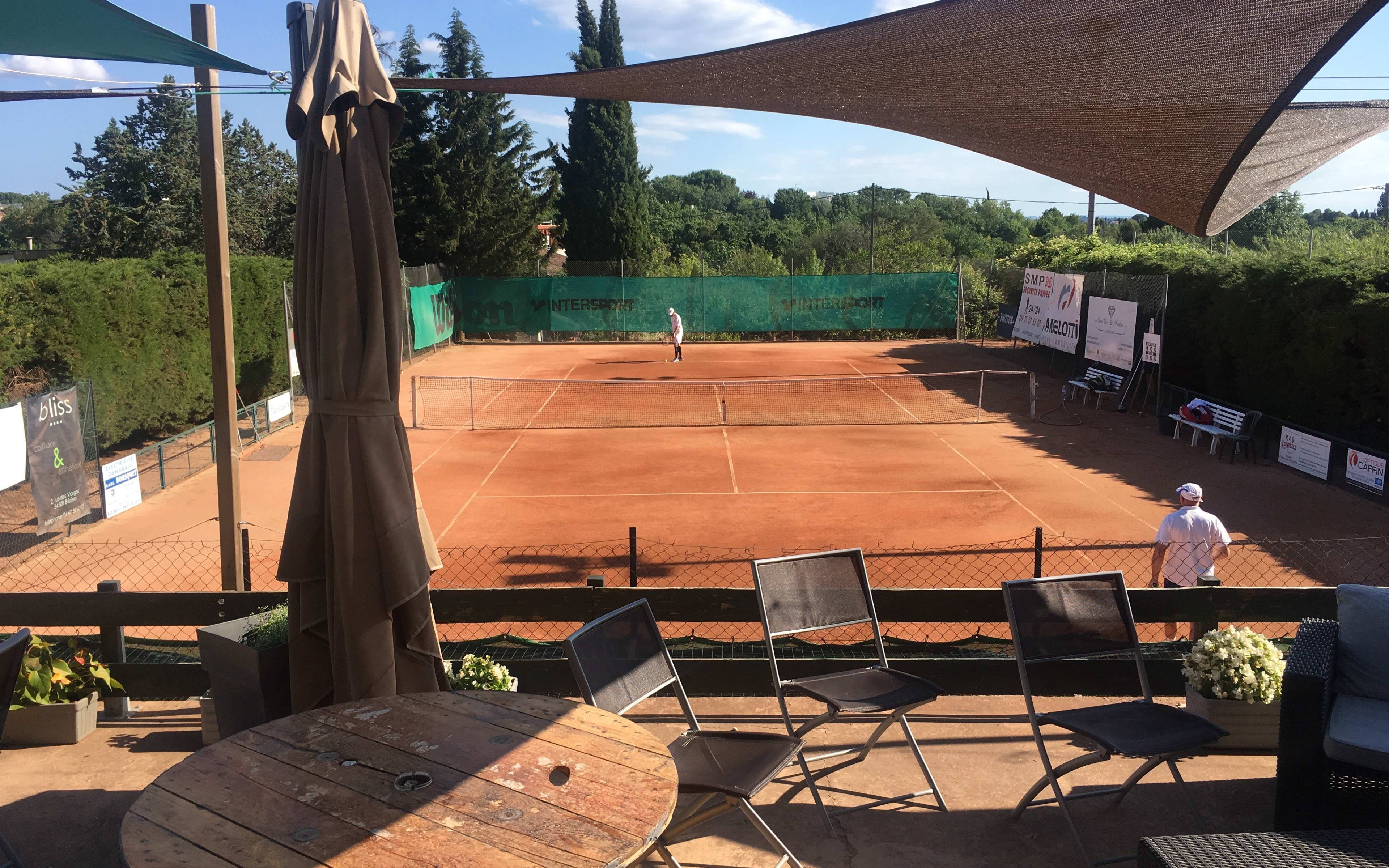 Terrain Tennis Club Biterrois à Perpignan