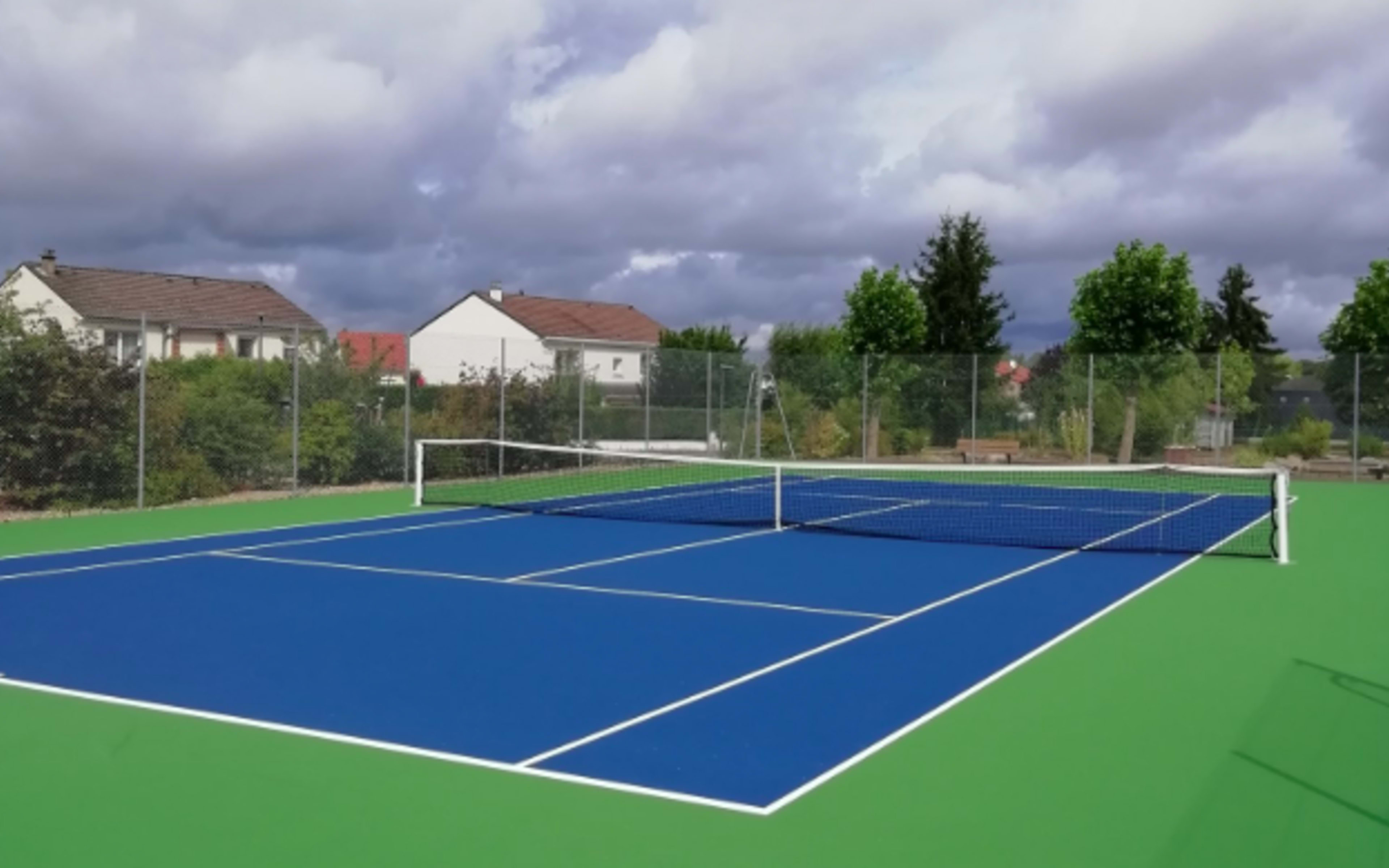 Terrain Tennis Club Fleury  à Augny 57-FR