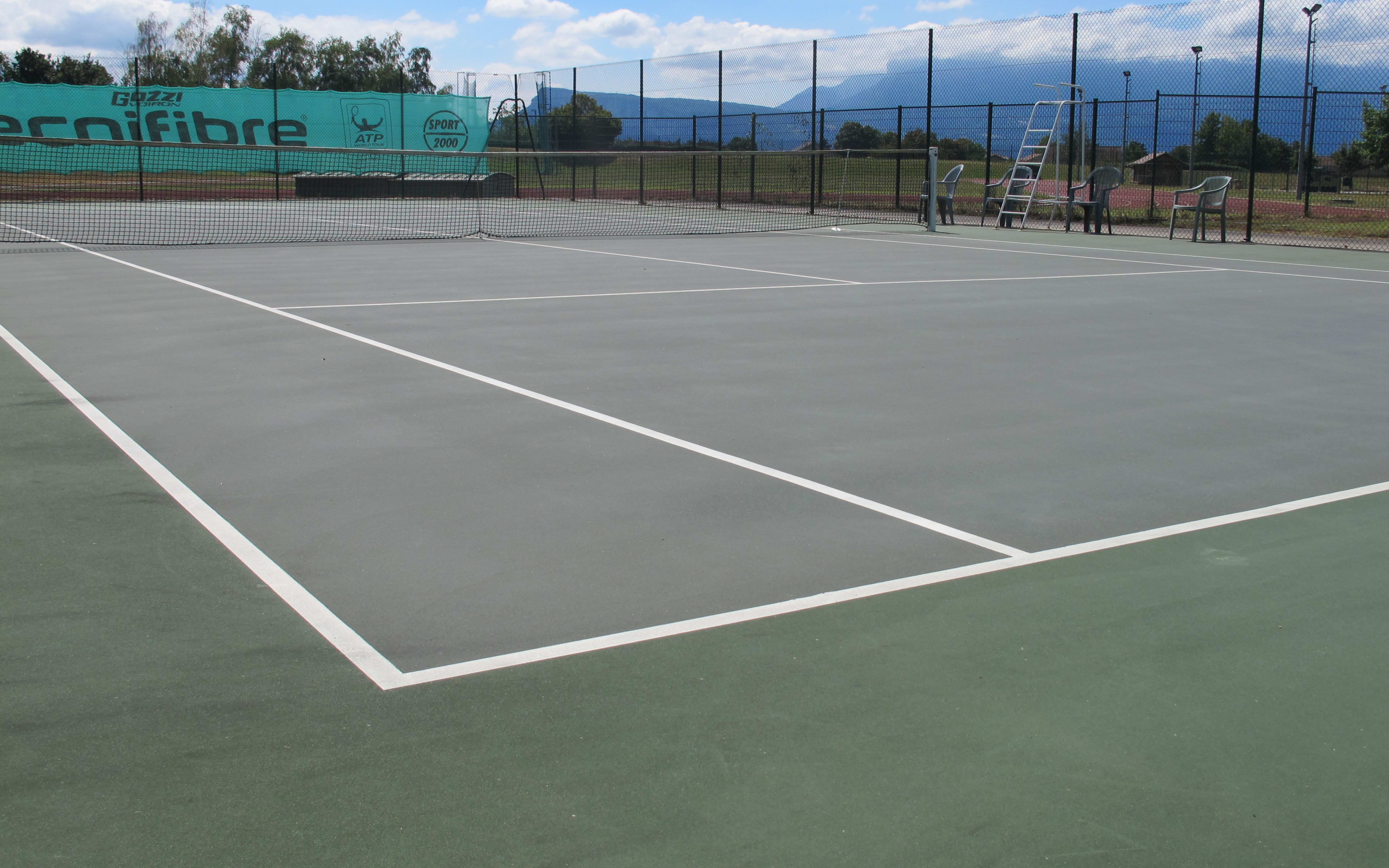 Terrain Tennis Club Rives à Charavines 38-FR