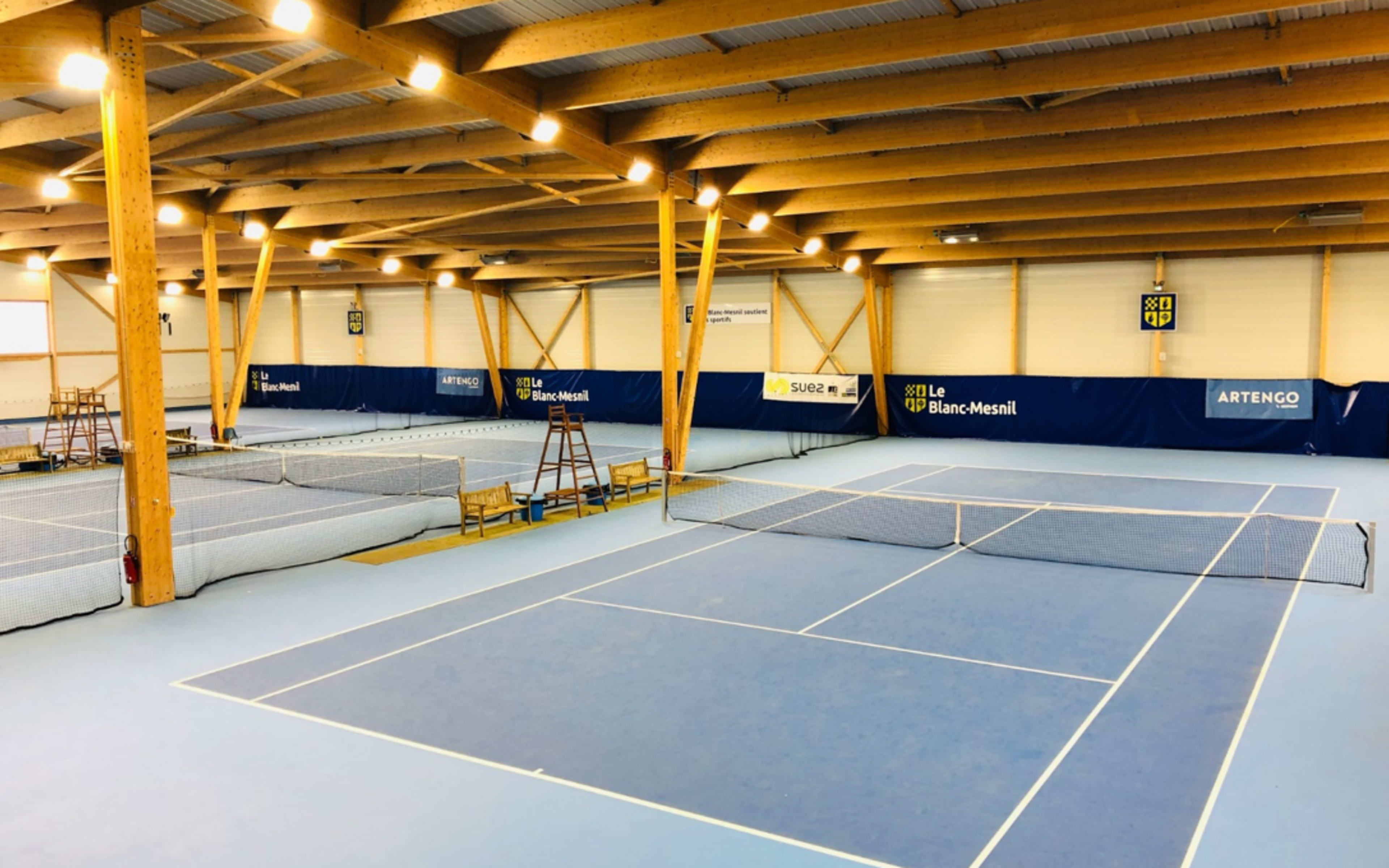 Terrain Blanc-Mesnil Sport Tennis à Pantin 93-FR
