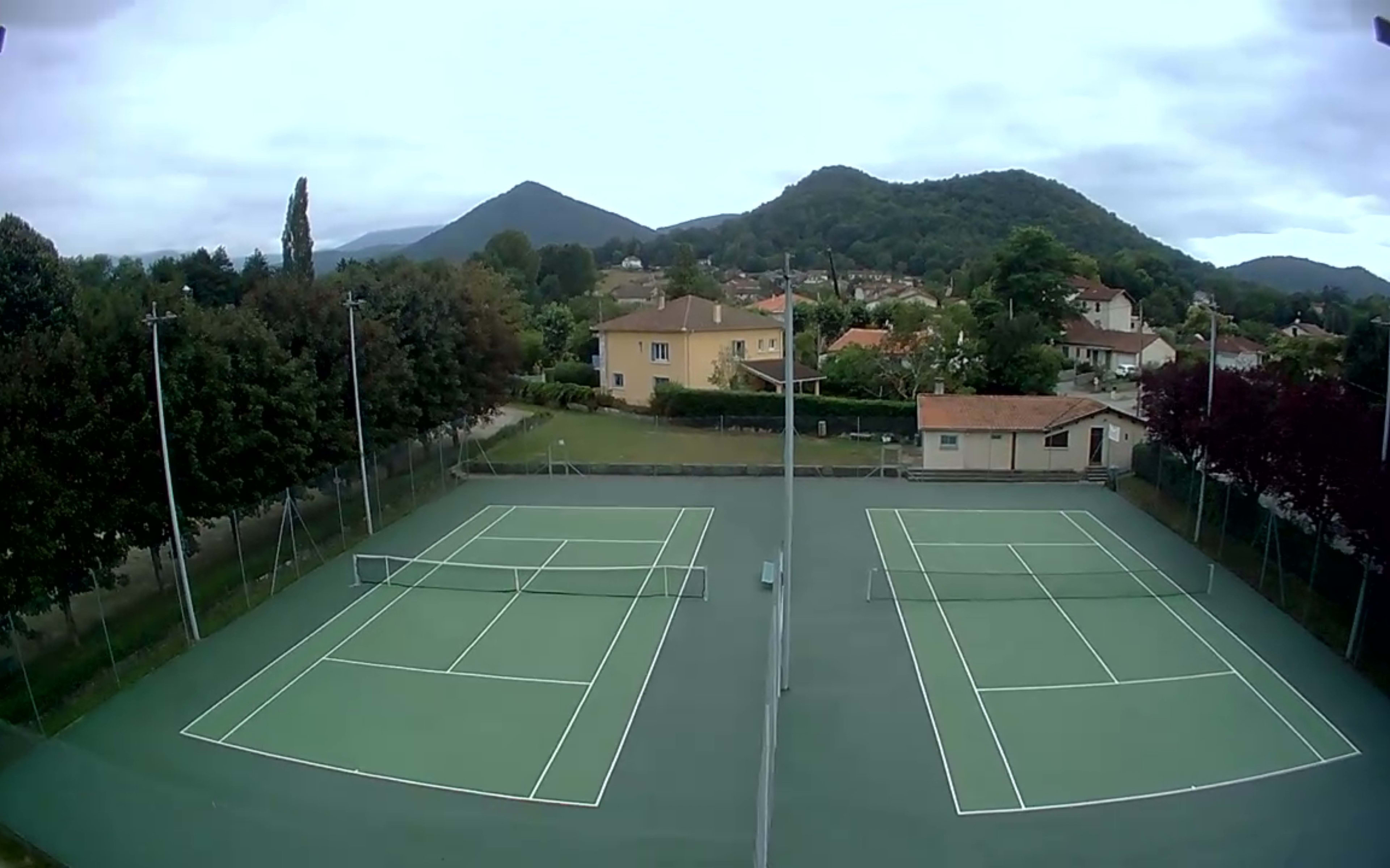 Terrain Tennis Encausse Asptt Comminges à Pau