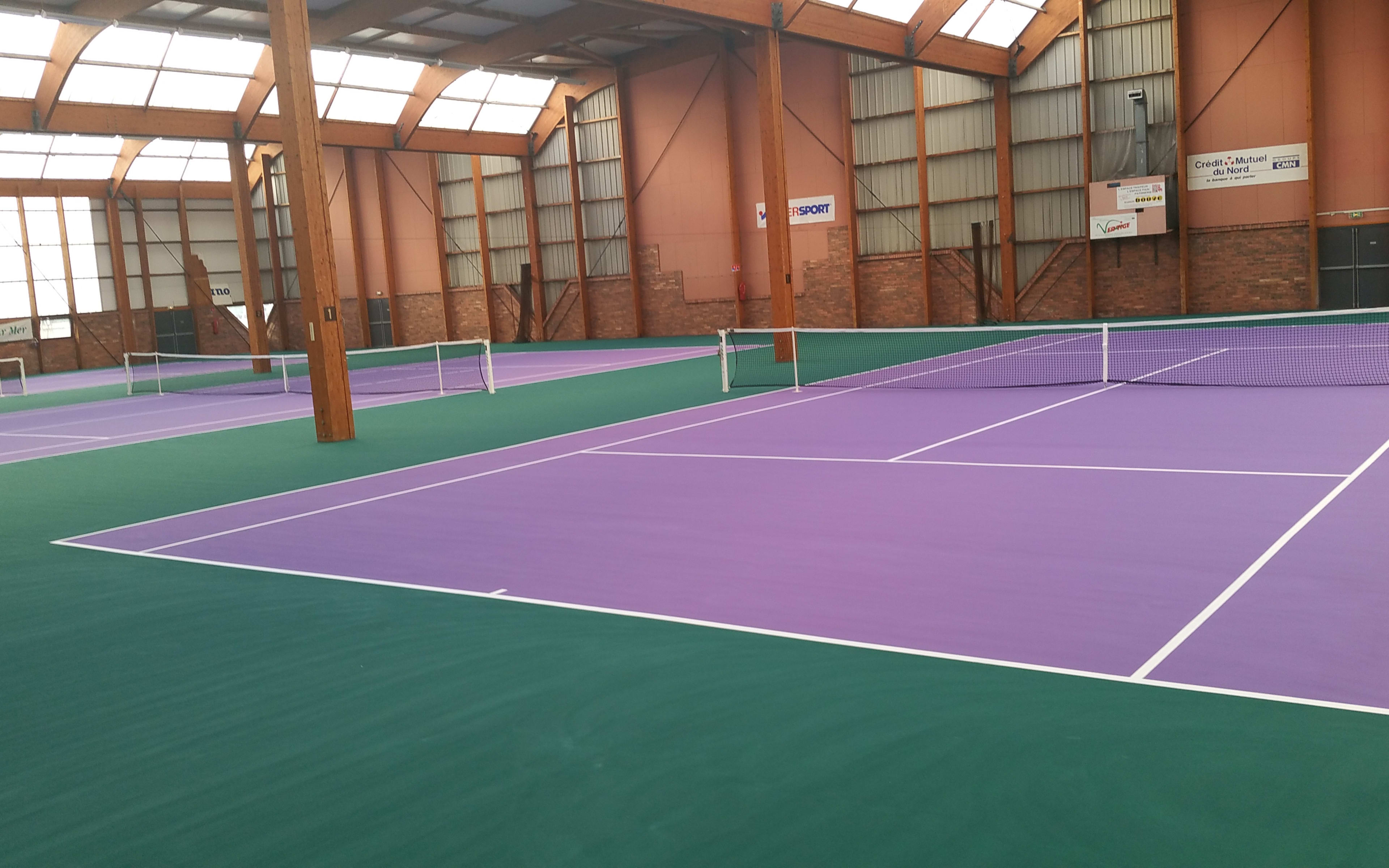 Terrain Tennis Club Saint Pol Sur Mer à Étaples 62-FR