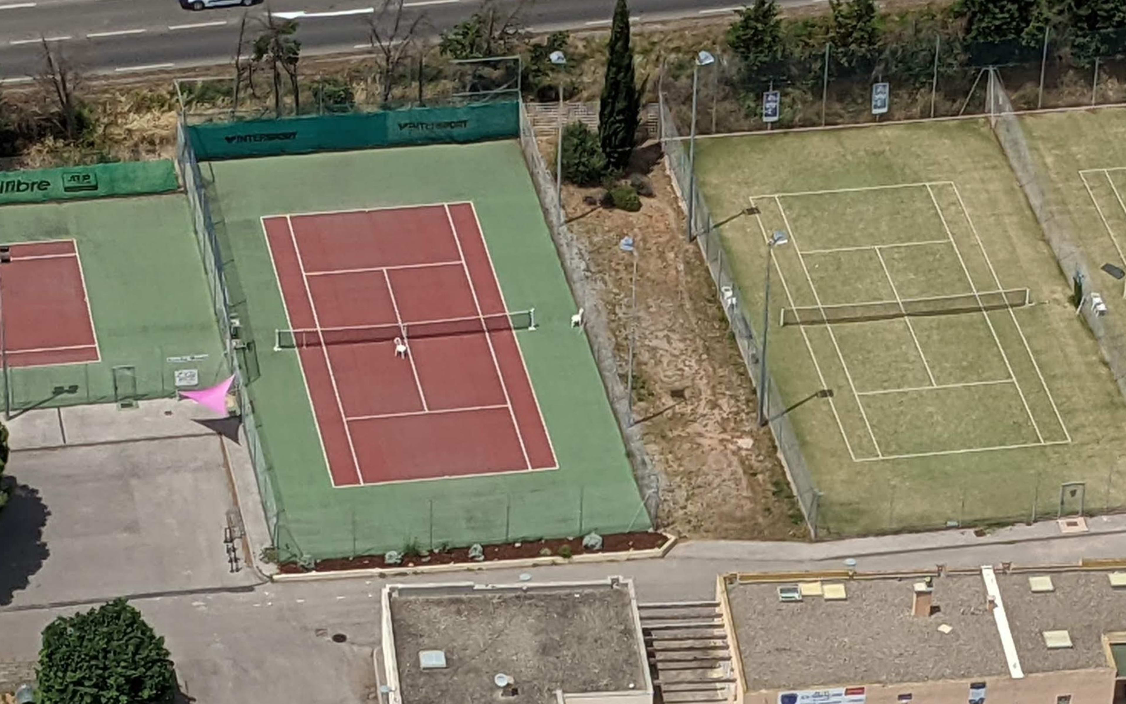 Terrain Tennis Club Mirevalais à Montpellier