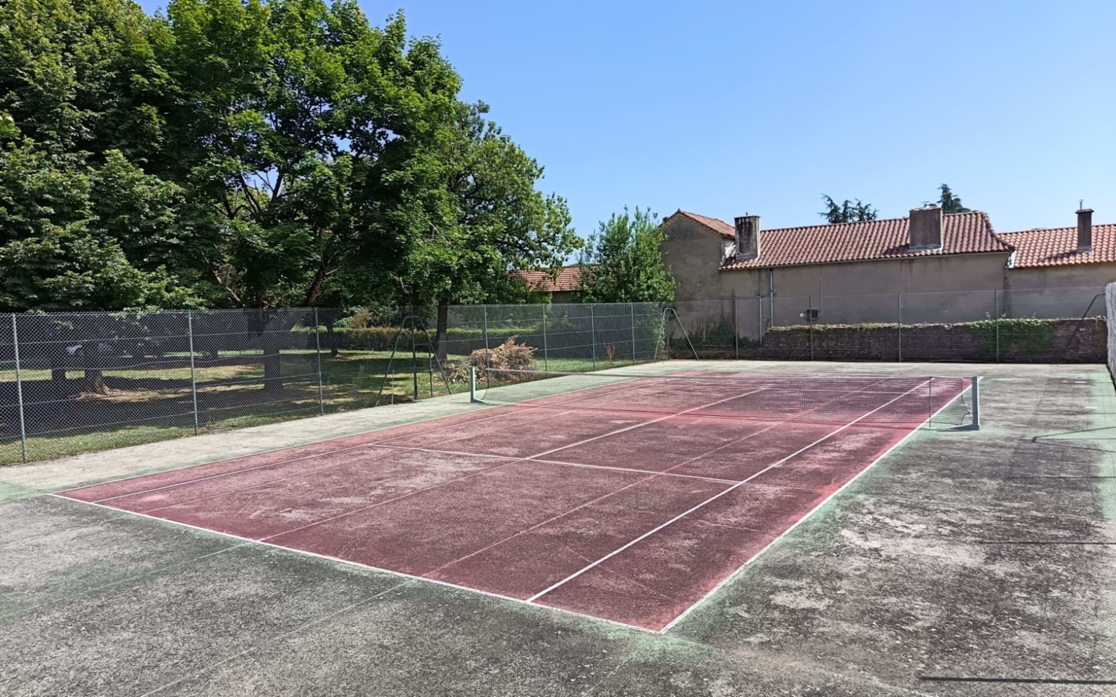 Terrain Tennis Club Préchac à Cologne