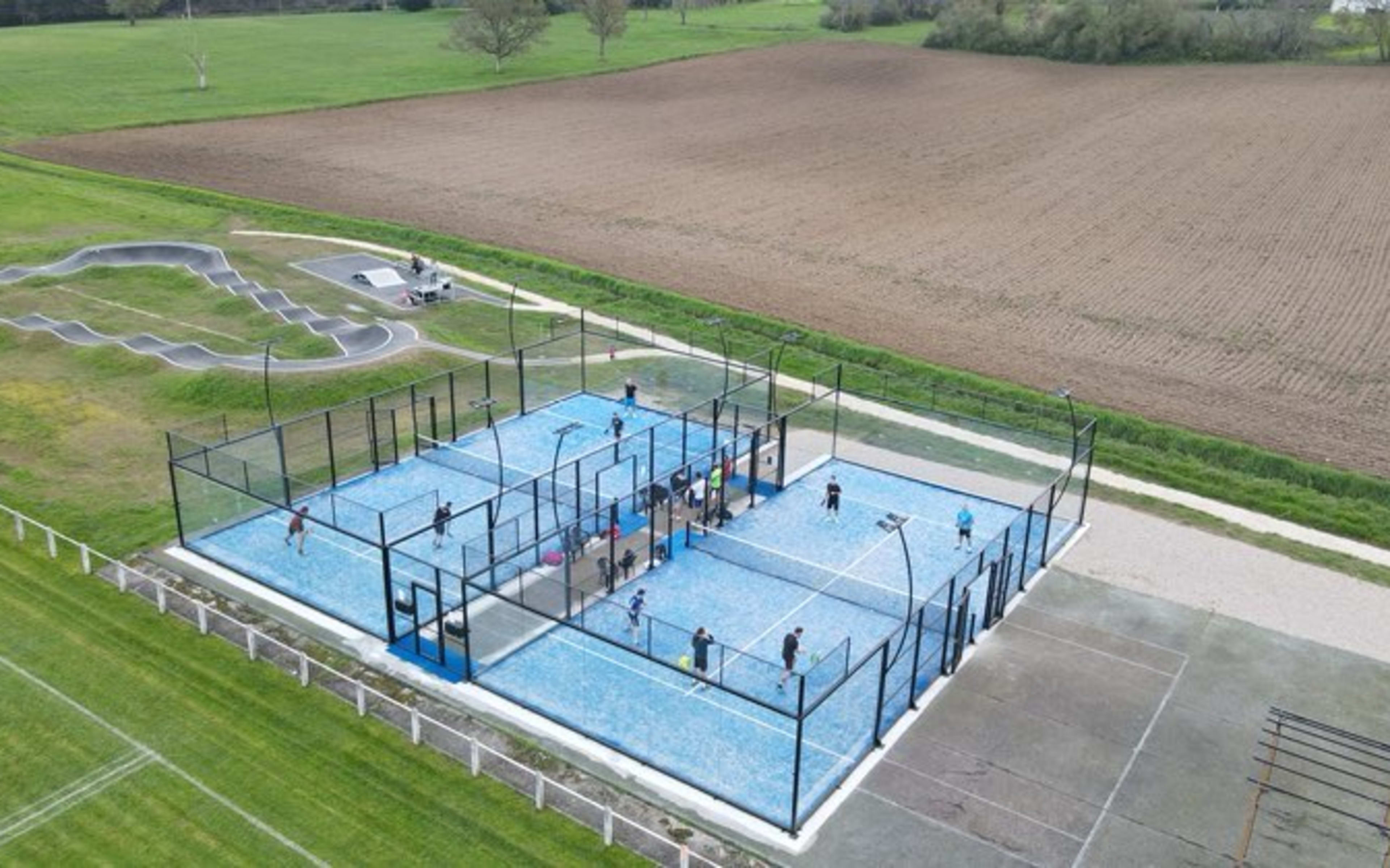 Terrain G.S Padel à Sainte-Eulalie-d’Eymet 24-FR