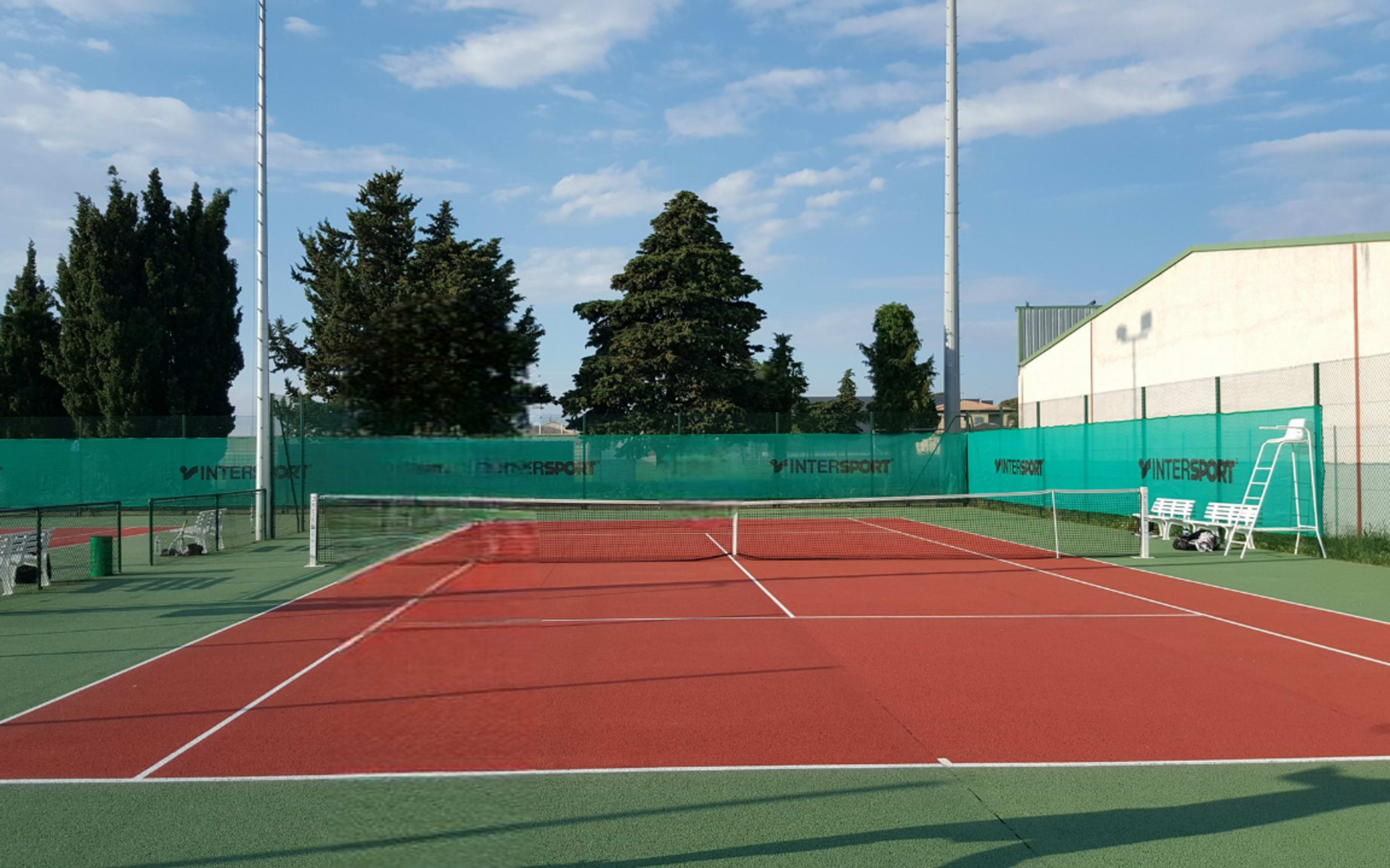 Terrain Tennis Club Gigean à Juvignac 34-FR