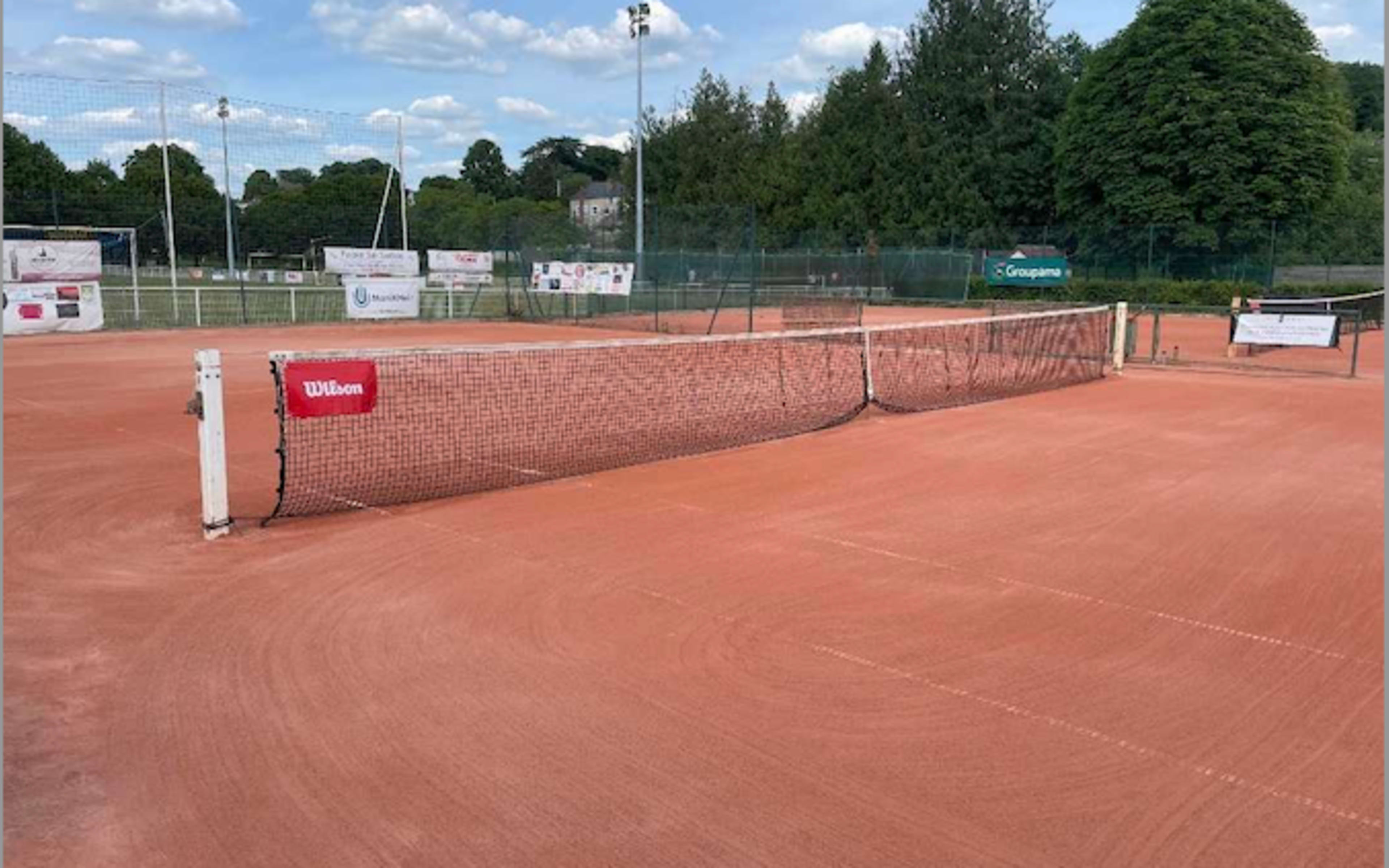 Terrain Anille Braye Tennis Intercommunal Saint Calais à Normandie