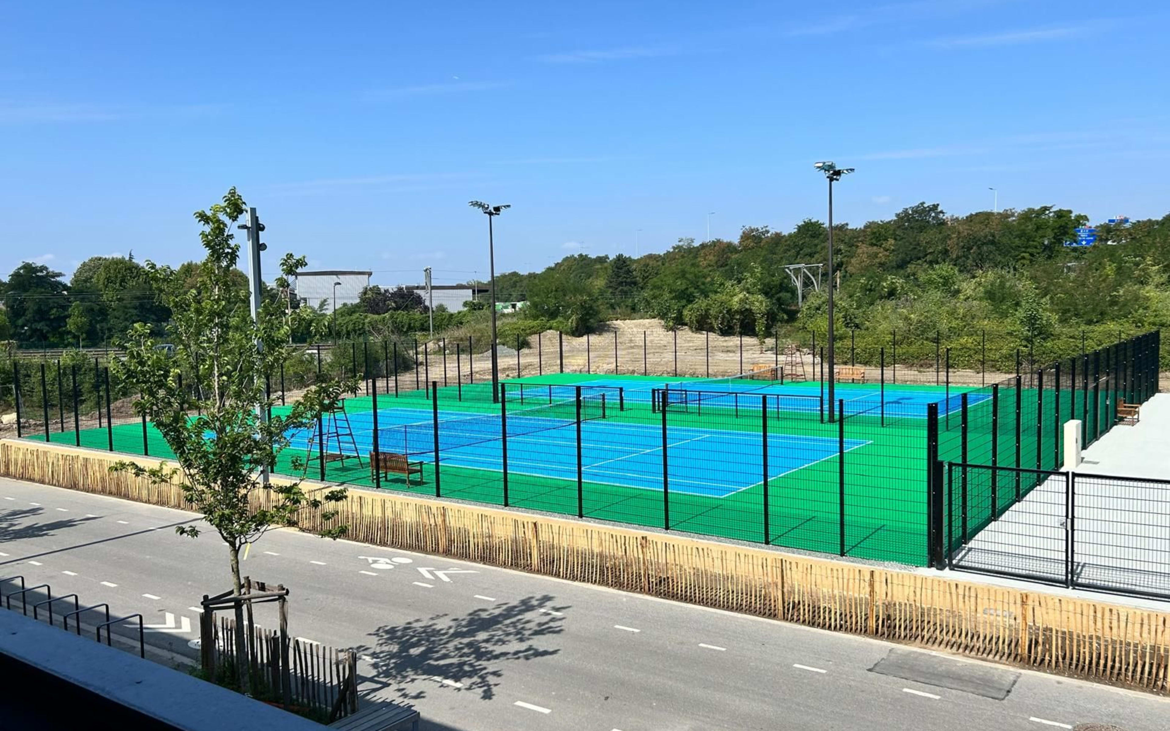 Terrain Le Bourget Tennis Club 93 à Le Mée-sur-Seine