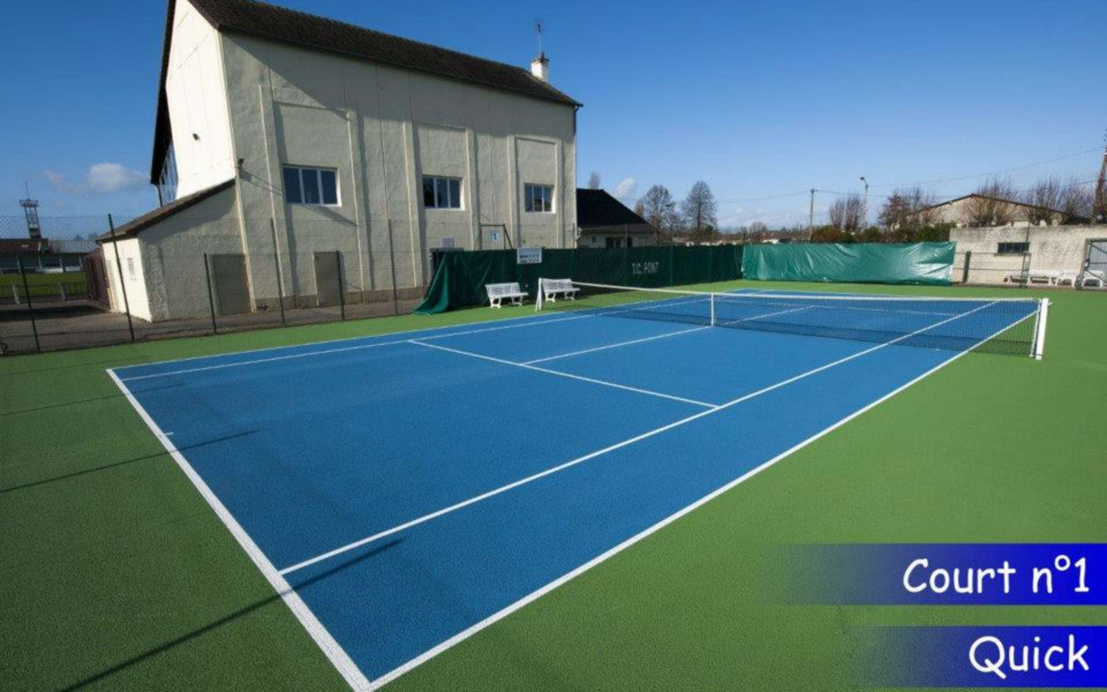 Terrain Tennis Club De Pont Ste Maxence à Le Mée-sur-Seine