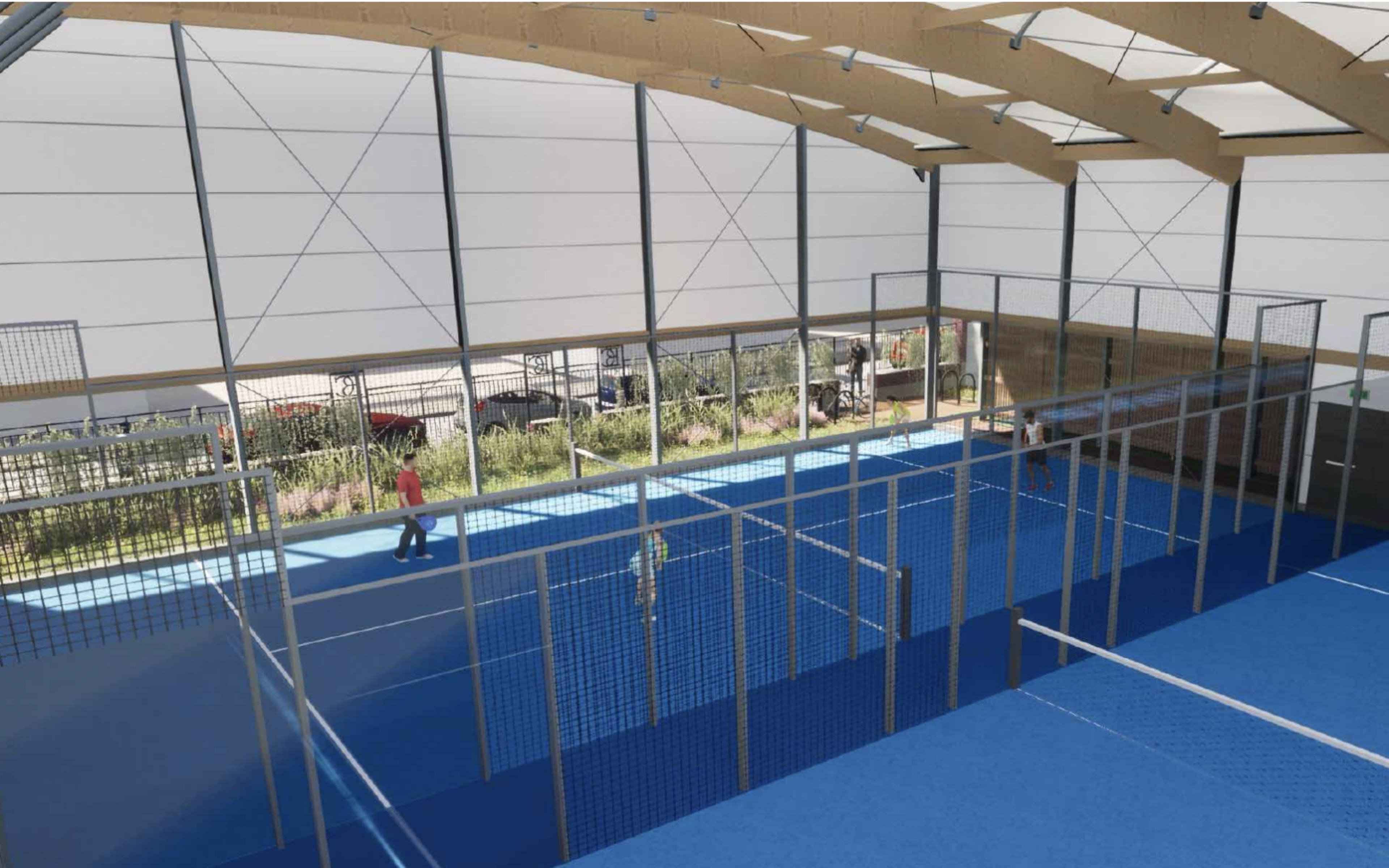 Terrain Tennis Padel Bois-Colombes à Le Plessis-Robinson