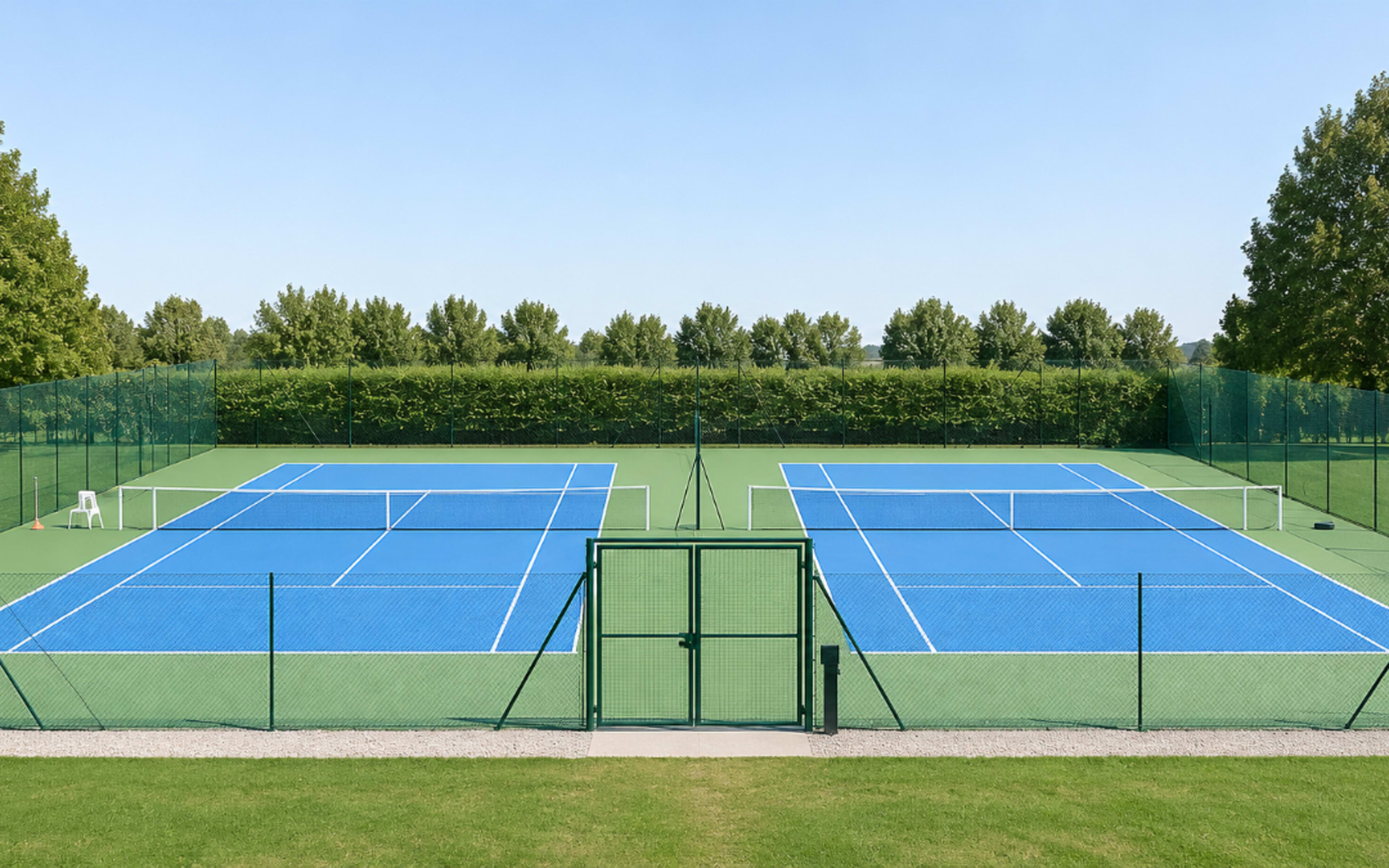 Terrain Tennis Club Bourget à Aix-les-Bains