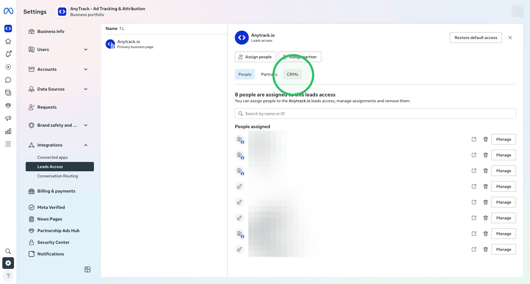 Select the Page