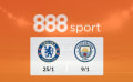 Chelsea at 25/1 to win over Man City!
