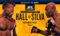 UFC Fight Night - Uriah Hall x Anderson Silva e Mitchell x Fili