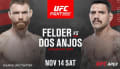 UFC Fight Night - Paul Felder x Rafael dos Anjos