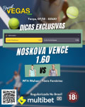 Dica de Aposta Tênis Noskova x Putintseva – Palpite WTA Wuhan 07/10
