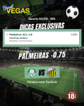 Dica de Aposta Palmeiras x Novorizontino – Palpite do Campeonato Paulista 04/03