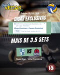 Dica de Aposta Minas x Osasco – Palpite da Superliga de Voleibol Feminino 12/03