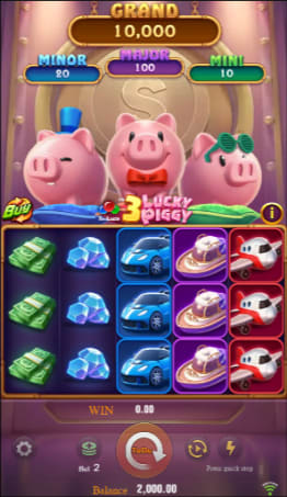 3 Lucky Piggy
