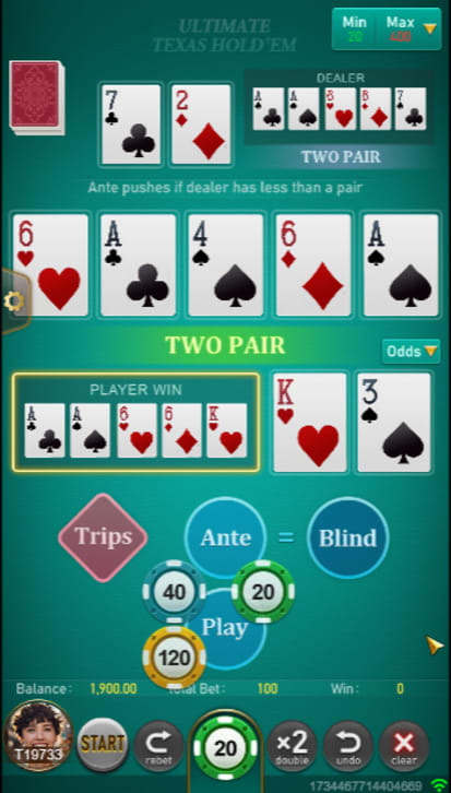 Ultimate Texas Holdem