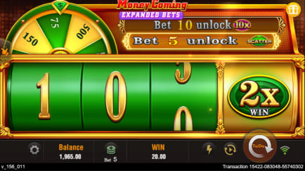 Money Coming Expanded Bets