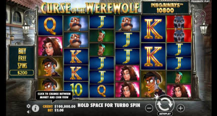 Curse of the Werewolf Megaways