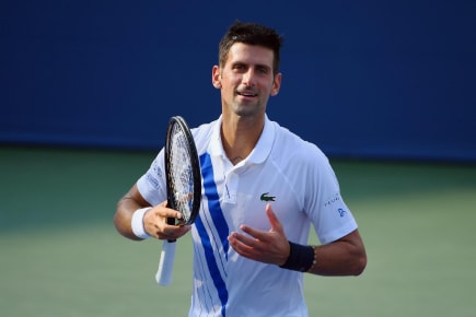 Novak Djokovic elimina Tennys Sandgren no Masters 1000 de Cincinnati e segue invicto