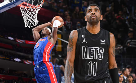 Brooklyn Nets x Detroit Pistons pela fase regular da NBA
