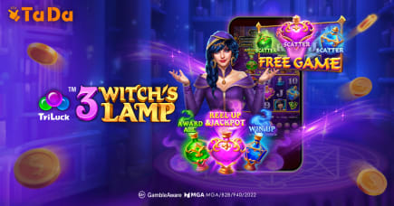 3 Witch’s Lamp traz magia e novos jackpots à série TriLuck™ da TaDa