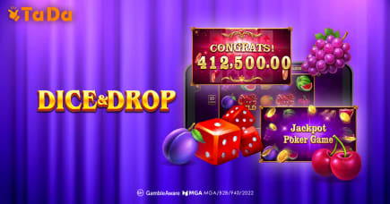 Dice & Drop mistura frutas e dados em novo slot da TaDa